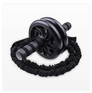 Rueda Abdominal XLAN, un Equipo de Fitness para Ejercicios de Core <span class=keywords><strong>en</strong></span> <span class=keywords><strong>Casa</strong></span>, Equipada con Dos Cuerdas de Resistencia - Product Image 2
