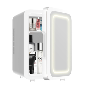 Tủ Lạnh Chăm Sóc Da Portatil <span class=keywords><strong>Mini</strong></span> Retro Chăm Sóc Da Với Đèn Led Và Tủ Lạnh Gương - Product Image 3