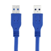 Cable de Extensión USB 3.0 de Super Velocidad de Datos de 5 Gbps con Conductores de Cobre Puro, Blindaje Trenzado y Revestimiento de PVC para Módem de PC e Impresora
