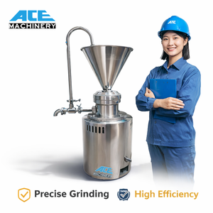 Colloid Milling Butter Grinder Peanut Butter Peanut Commercial Sesame Paste Peanut Butter Processing Maker - Product Image 1