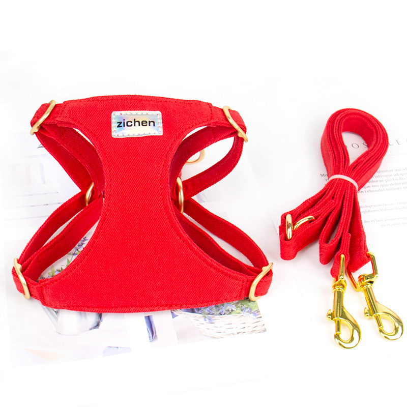 Red-matching leash