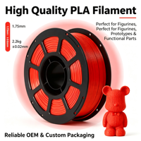 Filamento Sólido Mate Básico PLA MEIJIMEI, 1.75mm de Diámetro, 1kg, Alta Precisión Dimensional para Impresión de Modelos y Manualidades DIY