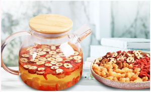 Thé aux fleurs mélangées traditionnel chinois sain : <span class=keywords><strong>boutons</strong></span> <span class=keywords><strong>de</strong></span> rose rouge, chrysanthème, baies <span class=keywords><strong>de</strong></span> goji rouges, jujube - Product Image 3