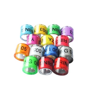 Anillo de pata de Paloma de fabricación directa, etiquetas de pata de paloma <span class=keywords><strong>para</strong></span> pata de pájaro, anillo de pata de identificación <span class=keywords><strong>para</strong></span> todo tipo de pájaros parraot - Product Image 1