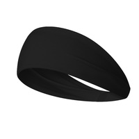 Bandeau en nylon pour hommes et femmes pour le yoga, le fitness, l'entraînement, la course à pied et l'absorption de la sueur.