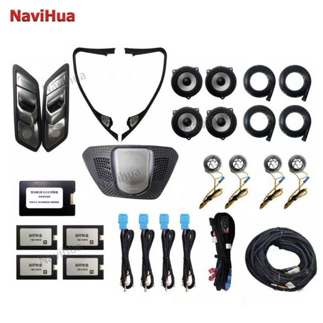 Navihua Car Ambient Light LED Symphony Chasing Light Various Colors Car Atmosphere Interior Lights Kit for BMW New 3 Series G28