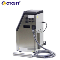 CYCJET B400i Kleine Karakter CIJ Inkjet Industriële Continue Inkjetprinter voor Hoge Snelheid Productielijn