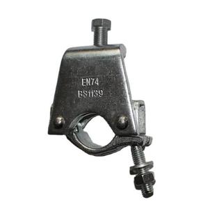 Accessoires d'échafaudage en acier galvanisé : Pince de fixation forgée pour poutre, coupleur de poutre Gravelock - Product Image 3