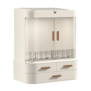 Wholesale Cosmetics & Skin Care <b>Storage</b> Boxes for Necklaces Rings Watches Earrings Jewelry Dressing Table Holder with Mirror - Product Image 1