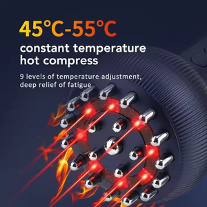 Inalámbrico recargable microcorriente vibración cuerpo adelgazamiento celulitis masajeador eléctrico Gua Sha meridiano masaje cepillo eléctrico - Product Image 2