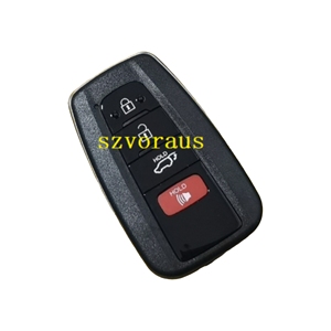 Chất lượng cao thông minh từ xa chìa khóa xe cho Toyota 3 + 1 nút chìa khóa thông minh 312.2-314.3 MHz/8990h-42040 FCC ID: hyq1 * fbc bán buôn - Product Image 1