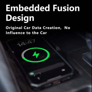 Chargeur sans fil en gros pour Toyota Land Cruiser Prado LC250 RDH 2024 2025 – Accessoires – Plaque de charge rapide 15W pour téléphone - Product Image 4