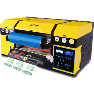 US Stock ACHI Mini <strong>Compact</strong> Double Side Print 13" A3 Size 2in1 Dual XP600 Head UV DTF Laminating <strong>Printer</strong> with Film Cutter Stand - Product Image 1
