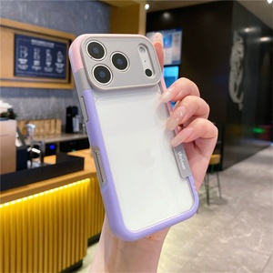 เคสโทรศัพท์ iPhone 17 Air 16 15 14 13 Pro Max Plus  ซิลิโคนสีสันสดใส ป้องกันเลนส์ สำหรับ iPhone 17 Pro Max - Product Image 5