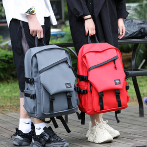 Sacs à dos d'université pour adolescentes, sac à dos Harajuku décontracté en PU imperméable - Product Image 6