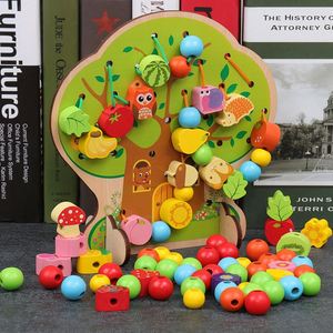 Juguete Sensorial Creativo para Niños Pequeños, 102 Piezas de Bloques de Madera Montessori para Desarrollar Habilidades Motoras Finas - Product Image 3