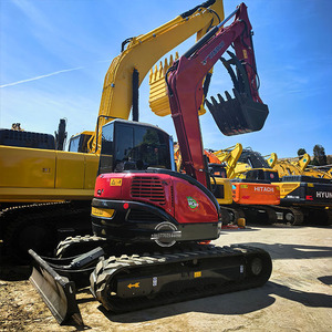 Miniexcavadora de 8 Toneladas Yanmar Vio 80 en Buen Estado, Venta de Excavadora Pequeña con Motor, Bomba y Componentes PLC a Bajo Precio - Product Image 1