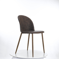 Moderne nordique designer salon relax en cuir acrylique chaise pour la maison