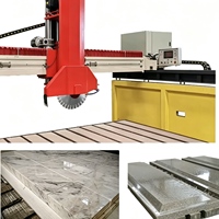 Máquina de corte CNC por infrarrojos Kunheng para piedra natural, granito, mármol y cuarzo, para la producción de baldosas y losas.