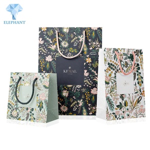 Custom Personalized Logo Cheap Die Cut Biodegradable Reusable Retail Brand Paper Bag Print - Product Image 2