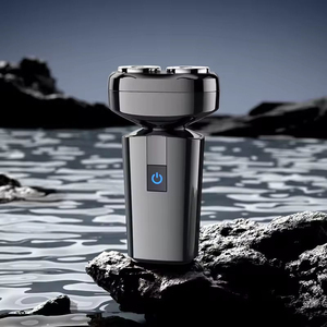 Afeitadora eléctrica portátil de doble cuchilla para hombre, mini rasuradora de aleación, lavable en todo su cuerpo, regalo de viaje para chicos - Product Image 5