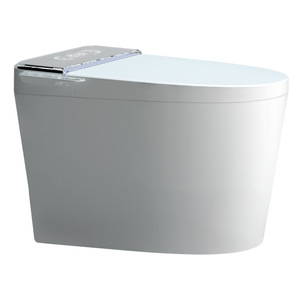 <span class=keywords><strong>Toilette</strong></span> intelligente haut <span class=keywords><strong>de</strong></span> gamme personnalisée en gros intelligente automatique <span class=keywords><strong>de</strong></span> luxe nouveau design intégré blanc affichage <span class=keywords><strong>de</strong></span> la température - Product Image 1