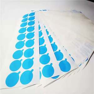 Cinta Acrílica Transparente Azul de una Cara, con Corte Personalizado, Película Protectora de PET, Impermeable, Fácil de Rasgar, Reutilizable - Product Image 5