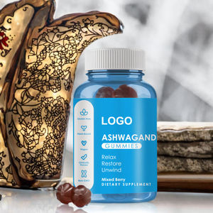 Gmp Halal Hoge Kwaliteit <span class=keywords><strong>Ashwagandha</strong></span> Extract Poeder Groothandelsprijs Voor Volwassenen <span class=keywords><strong>Ashwagandha</strong></span> Gummy Candy & Gummies - Product Image 4