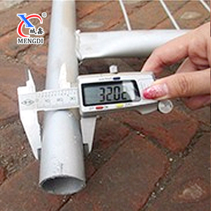 Dễ dàng lắp ráp nhúng nóng mạ kẽm xây dựng ngoài trời hàng rào có thể tháo rời thị trường Úc hàng rào tạm thời - Product Image 3