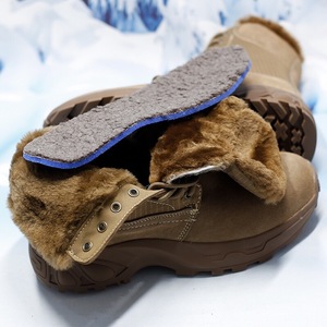 Botas de Nieve Forradas de Piel de Oveja, Impermeables, Antideslizantes, Unisex, para Exteriores, Cálidas, de Algodón, con Tacón Bajo, para Clima Frío - Product Image 2