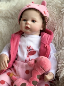 R & B Bán Buôn Inch Thực Tế Silicone Bé Sinh Ra Búp Bê Đầy Đủ Cơ Thể Trẻ Em Của Hoàn Chỉnh Bonecas Giá Rẻ Cho Cô Gái - Product Image 5