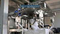 Máquina Semiautomática para Empacar Almidón de Maíz en Bolsas FIBC de 1000 kg, Empacadora de Almidón de Patata en Bolsas de 1 Tonelada, Máquina de Llenado de Bolsas Jumbo para Almidón Alimentario
