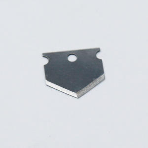 Industrial Special-Shaped Triangular <strong>Cutter</strong> Blade Double Edge Stainless Steel Suitable for PE Plastic Pipe Tube Cutting - Product Image 2