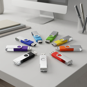 Memoria <span class=keywords><strong>USB</strong></span> Giratoria con Logotipo Personalizado al <span class=keywords><strong>por</strong></span> Mayor, <span class=keywords><strong>USB</strong></span> 2.0, Pendrive Portátil, Regalo Promocional, Memoria <span class=keywords><strong>USB</strong></span> - Product Image 3