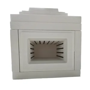 Riscaldatore della camera del forno della scatola della fibra di ceramica del forno bruciante ceramico per il forno di tempra della muffola