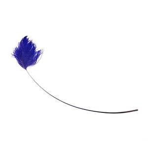 Piume di struzzo tinte da 35-40 cm con punte arricciate, piume di struzzo naturali sfuse per decorazioni e carnevale - Product Image 4