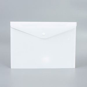 Yy277 Pp <b>Plastic</b> A4 Size Paper Cover <b>Folder</b> Zipper Bags Letter Style File Document Bag - Product Image 5