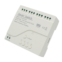 Fonctionne avec le module d'interrupteur intelligent Tuya WiFi 4 CH, relais AC85-250V avec récepteur RF 433Mz pour domotique, 2.4G 110V 220V