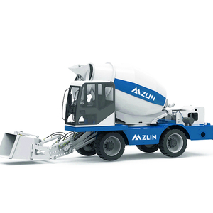 Bétonnière sur remorque, machine à béton sur remorque de tracteur, bétonnière autochargeante, bétonnière sur camion - Product Image 1