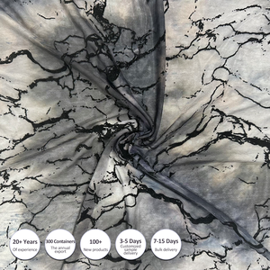 Chất Lượng Cao Màu Đen Đổ Xô Lưới Thêu 90% <span class=keywords><strong>Polyester</strong></span> 10% Spandex In Dòng Kết Cấu Đổ Xô Vải Tuyn Vải Cho Ăn Mặc - Product Image 3