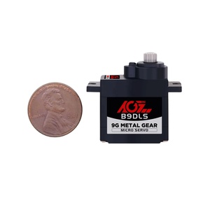 Original B9DLS 180 Degree Metal Gears 9g High Torque for <b>Remote</b> <b>Controlled</b> RC Airplane Module Accessories - Product Image 1