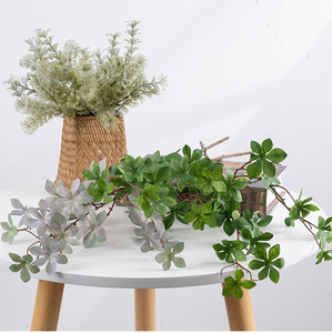 Havai דרקון זהב עלה הדמיית סניף יצרן קישוט הבית צלב גבול חתונה סיטוני מוצר חדש - Product Image 6