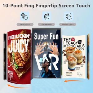 32 43 50 55 65 75 85 100 Inch Indoor Kiosk LCD <strong>Digital</strong> <strong>Signage</strong> Wall Mount Smart Touch Advertising Screen Display - Product Image 6