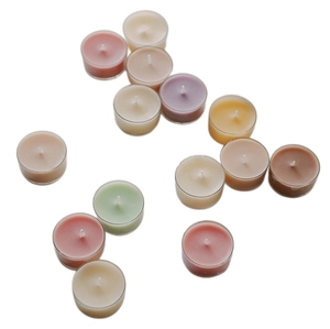Velas Aromáticas Redondas para Decoración del Hogar, Velas de Té Románticas, Velas Pequeñas de Cera de Soya, Mini Velas Perfumadas - Product Image 4
