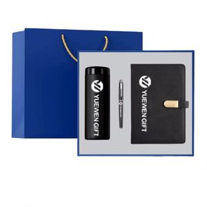 Wholesale Luxury Business <b>Gifts</b> <b>Box</b> A5 Notebook With Pen and Bottle Set Office Festival Corporate <b>Gift</b> Sets - Product Image 1