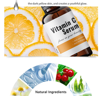 Personnalisé Coréen Pore Minimizer Herbal Vitamina c Sérum Pour Le Visage Produit oem Beauté Naturel Organique Blanchiment vc Sérum