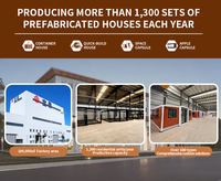 Maison préfabriquée extensible de luxe de 20 pieds ou 40 pieds, type Granny Flat australien, villa à 2 chambres, maison mobile portable préfabriquée