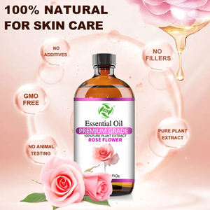 Huile de massage essentielle à la lavande et à la rose 100% pure naturelle pour le corps, les cheveux, le visage, huile multi-usages - Product Image 2
