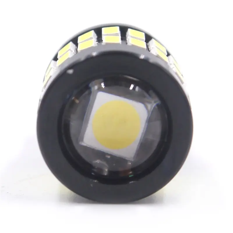 Lampu dasbor Led t10 w5w, bohlam instrumen papan lisensi mobil Canbus 37SMD 3014 3030 12V bebas kesalahan untuk Aksesori Mobil