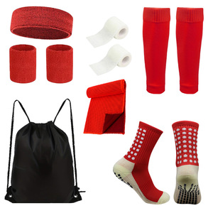 Set Deportivo de Fútbol de Siete Piezas: Calcetines Tejidos ODM, Diadema, Toalla, Calcetines de Fútbol, Bolsa Deportiva, Muñequera - Product Image 4